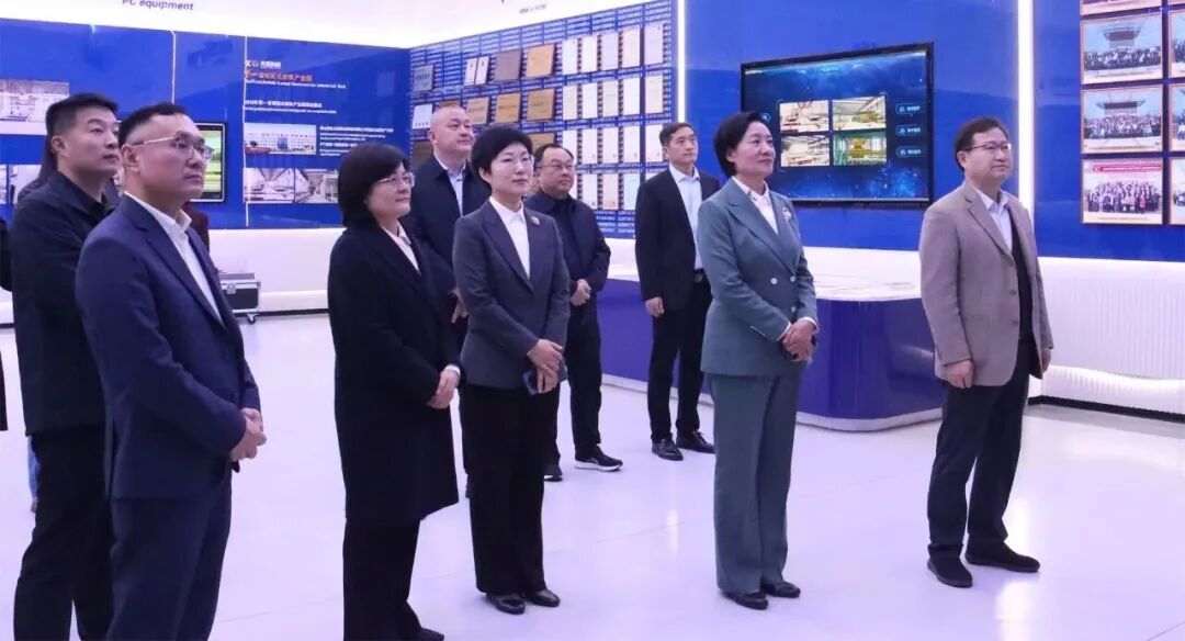 任城區(qū)政協(xié)黨組書(shū)記、主席李翠玲一行 蒞臨天意機(jī)械調(diào)